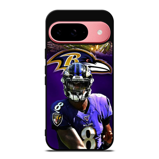 LAMAR JACKSON RAVENS FOOTBALL 2 Google Pixel 9 Case Cover