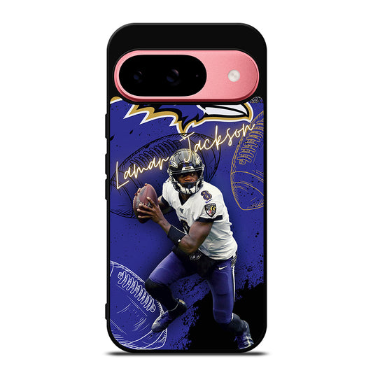 LAMAR JACKSON RAVENS FOOTBALL 3 Google Pixel 9 Case Cover