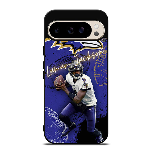 LAMAR JACKSON RAVENS FOOTBALL 3 Google Pixel 9 Pro Case Cover