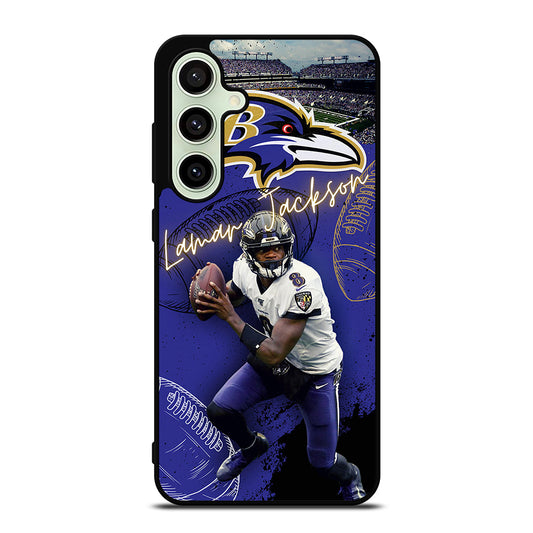 LAMAR JACKSON RAVENS FOOTBALL 3 Samsung Galaxy S24 FE Case Cover