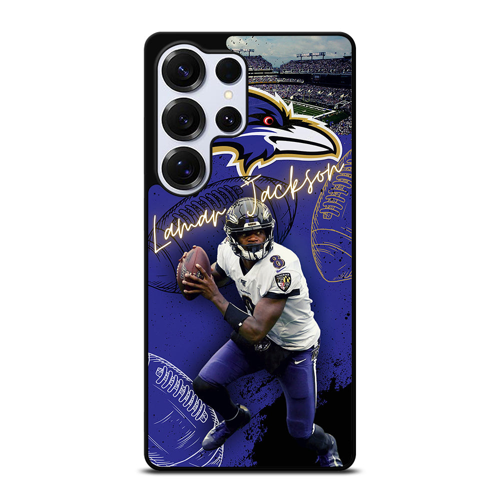 LAMAR JACKSON RAVENS FOOTBALL 3 Samsung Galaxy S25 Ultra Case Cover