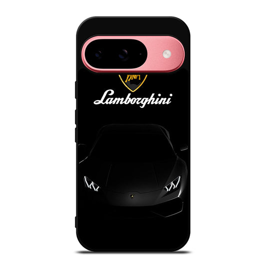 LAMBORGHINI BLACK CAR Google Pixel 9 Case Cover