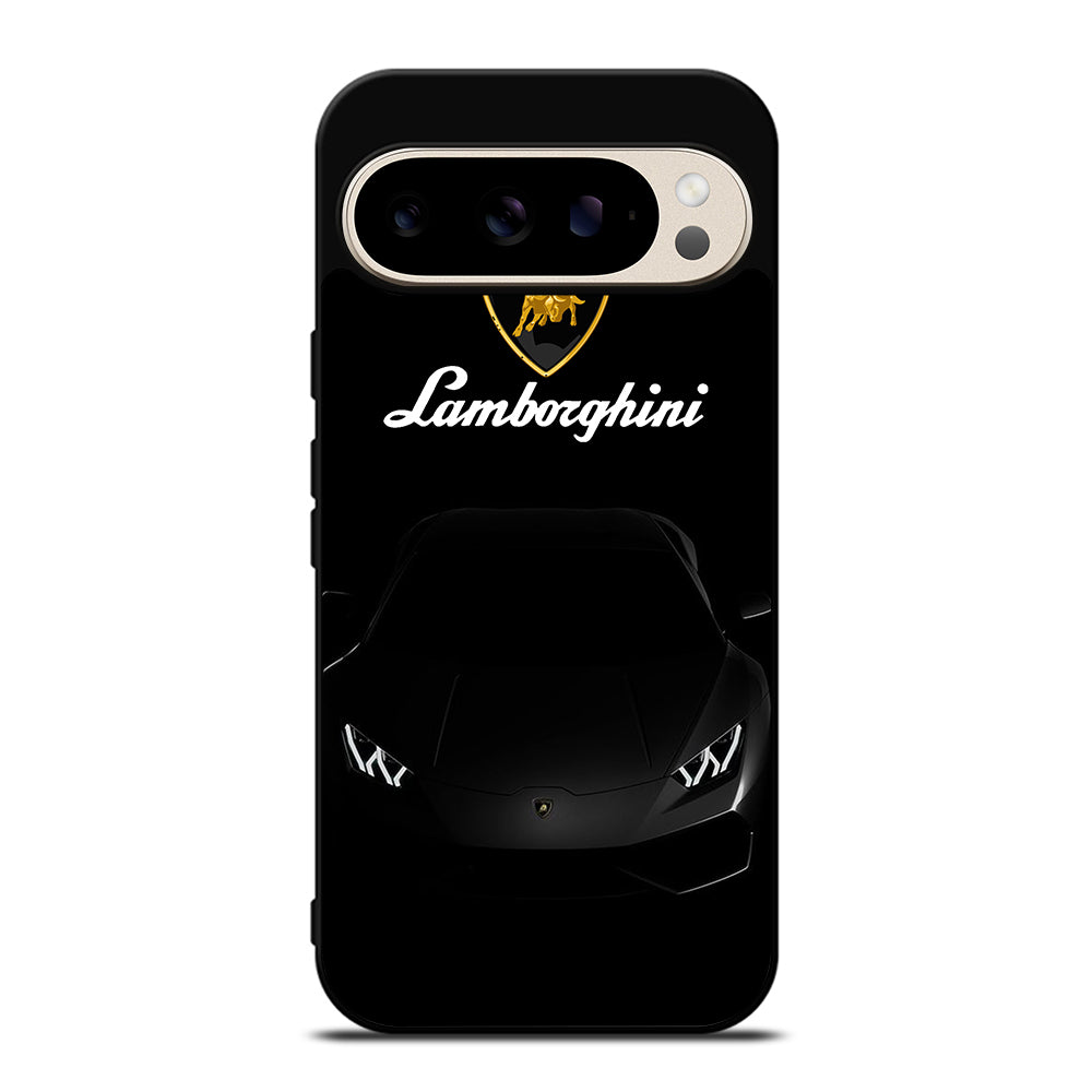 LAMBORGHINI BLACK CAR Google Pixel 9 Pro Case Cover