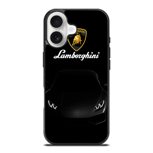 LAMBORGHINI BLACK CAR iPhone 17 Case Cover