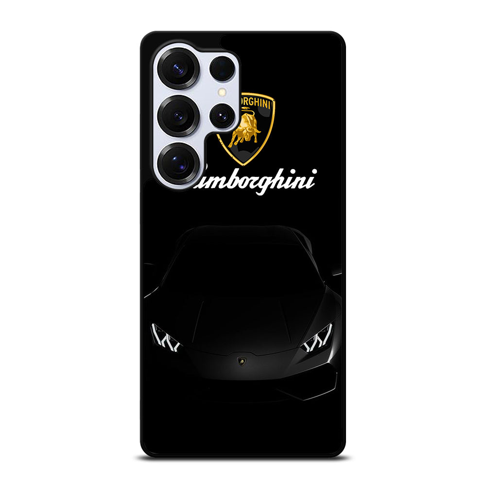 LAMBORGHINI BLACK CAR Samsung Galaxy S25 Ultra Case Cover