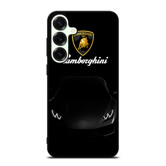 LAMBORGHINI BLACK CAR Samsung Galaxy S25 Plus Case Cover