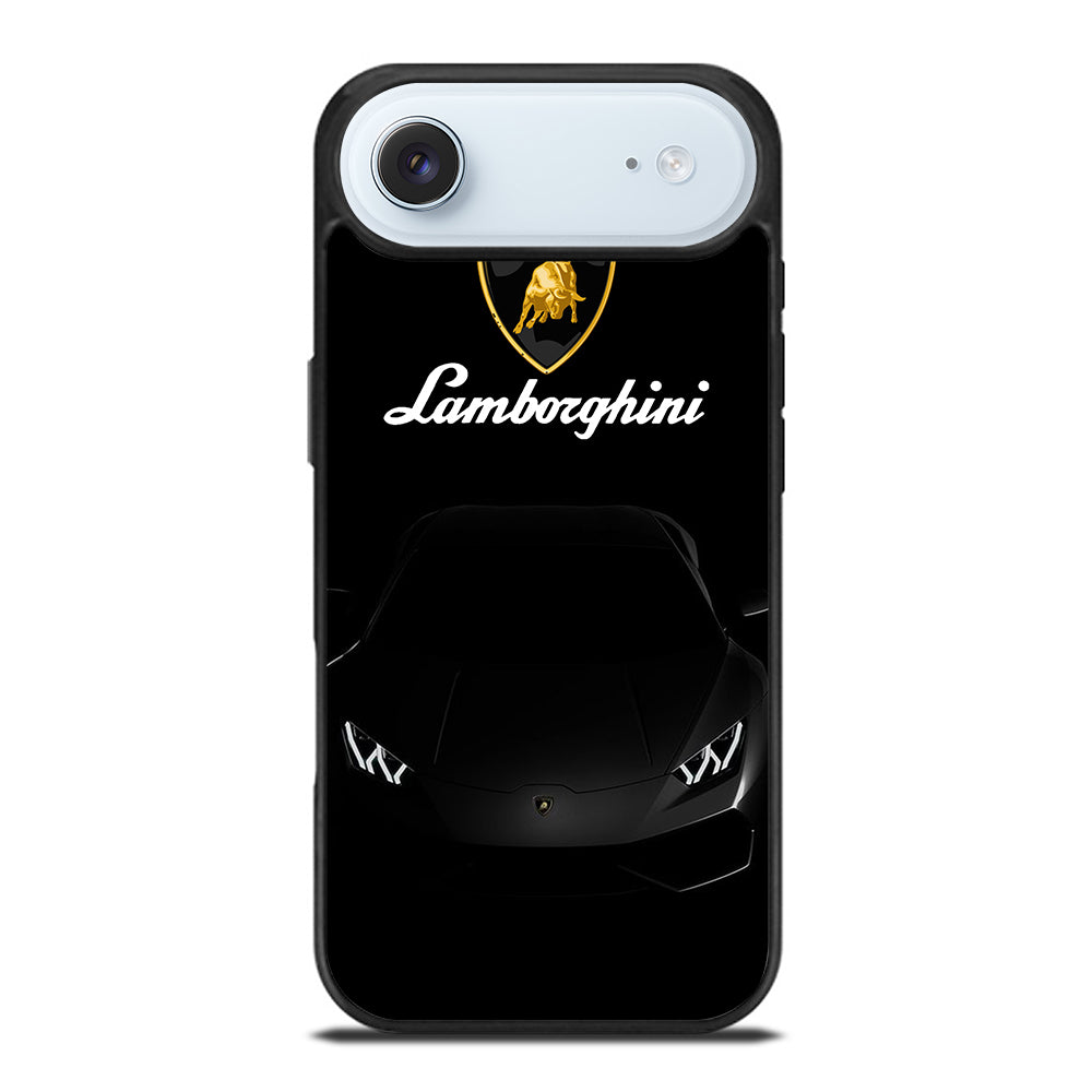 LAMBORGHINI BLACK CAR iPhone Air Case Cover