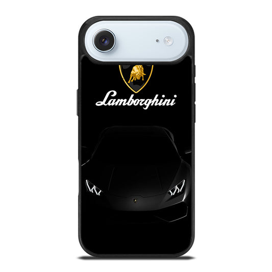 LAMBORGHINI BLACK CAR iPhone Air Case Cover