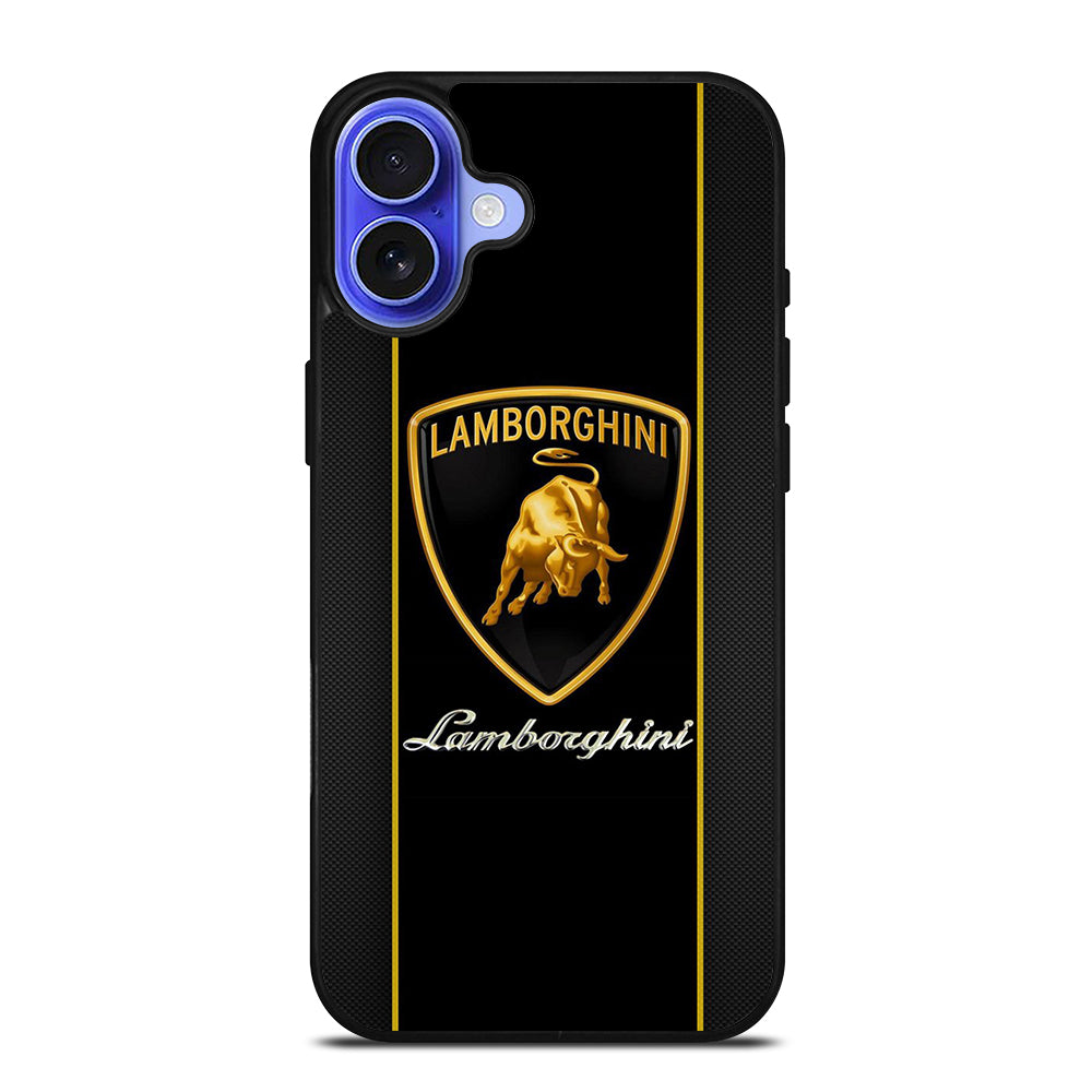 LAMBORGHINI CARBON LOGO iPhone 16 Case Cover