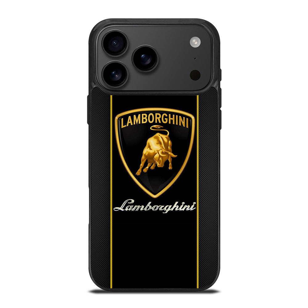 LAMBORGHINI CARBON LOGO iPhone 17 Pro Max Case Cover