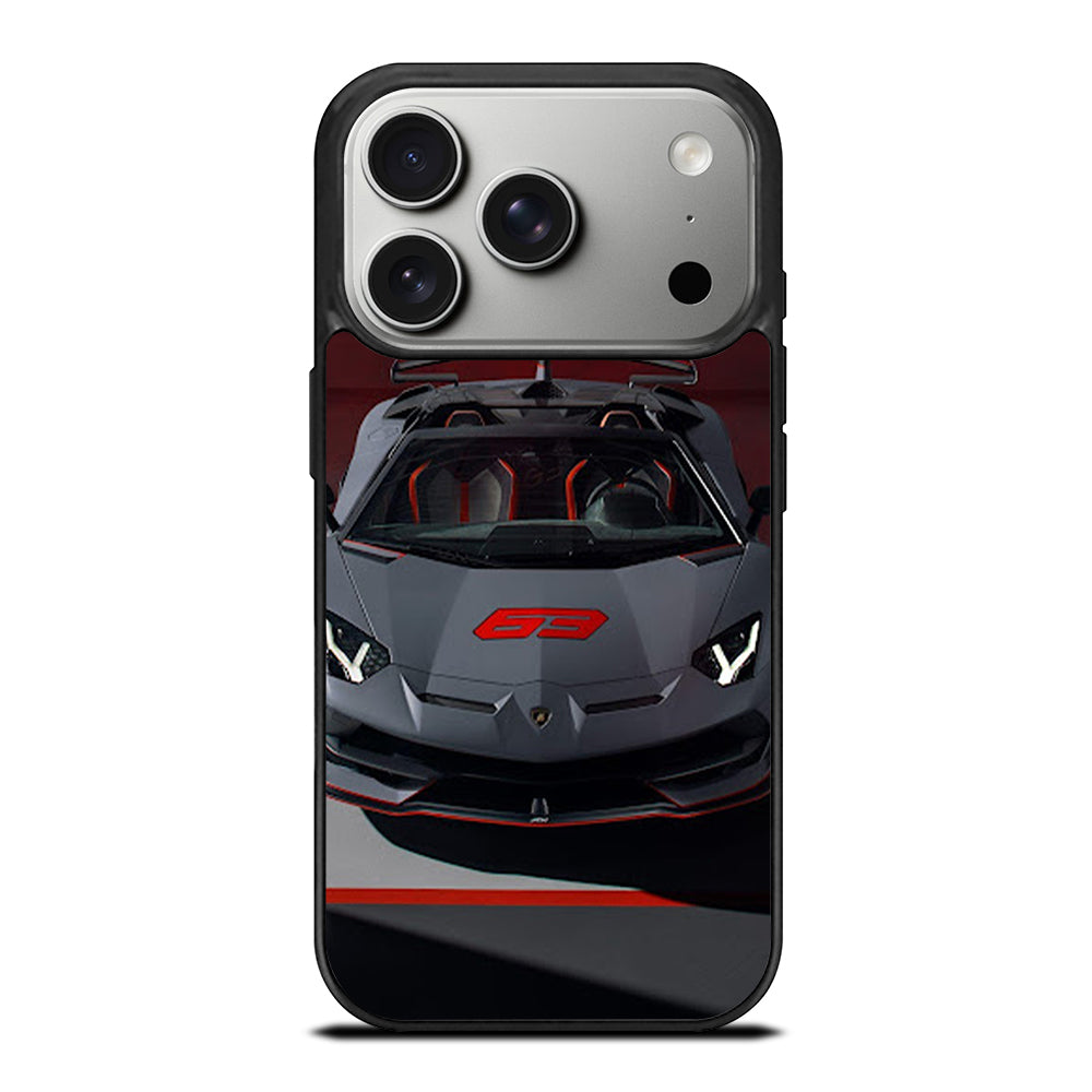 LAMBORGHINI GREY CAR iPhone 17 Pro Case Cover