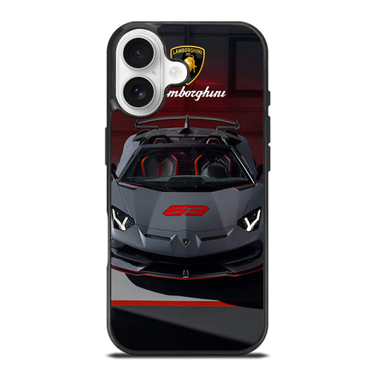 LAMBORGHINI GREY CAR iPhone 17 Case Cover