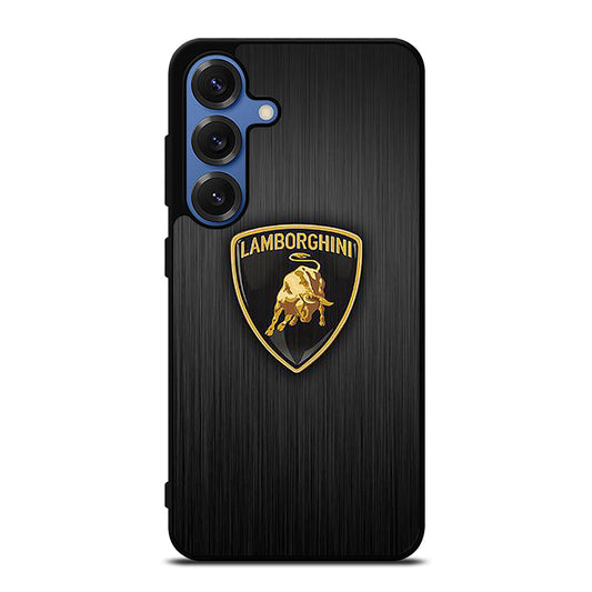 LAMBORGHINI METAL LOGO Samsung Galaxy S25 Case Cover