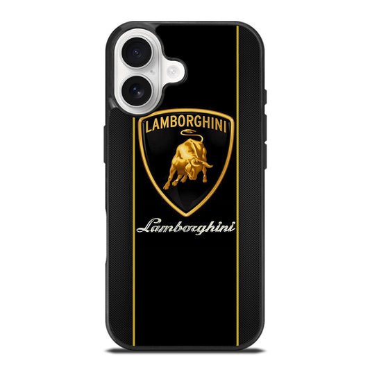 LAMBORGHINI STRIPE BLACK iPhone 17 Case Cover