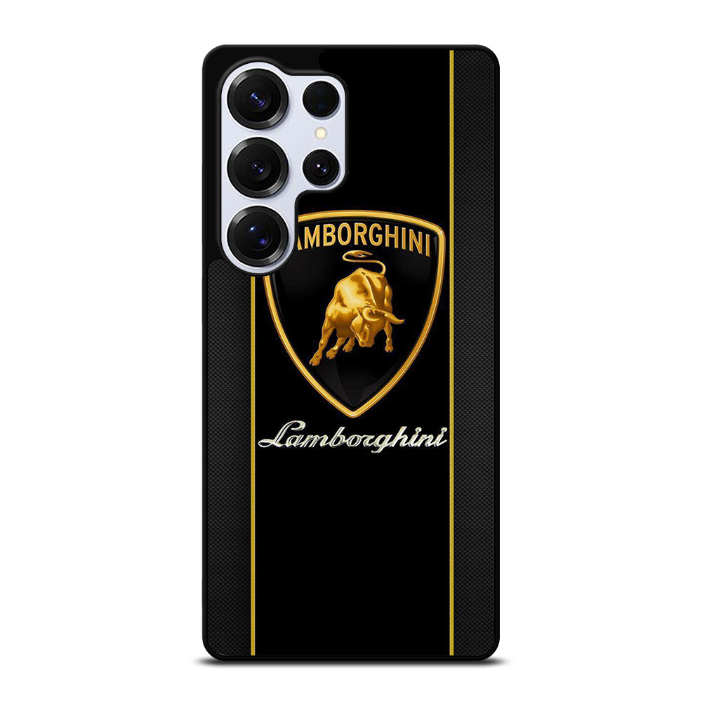 LAMBORGHINI STRIPE BLACK Samsung Galaxy S25 Ultra Case Cover
