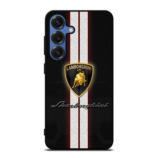 LAMBORGHINI STRIPE LOGO Samsung Galaxy S25 Case Cover