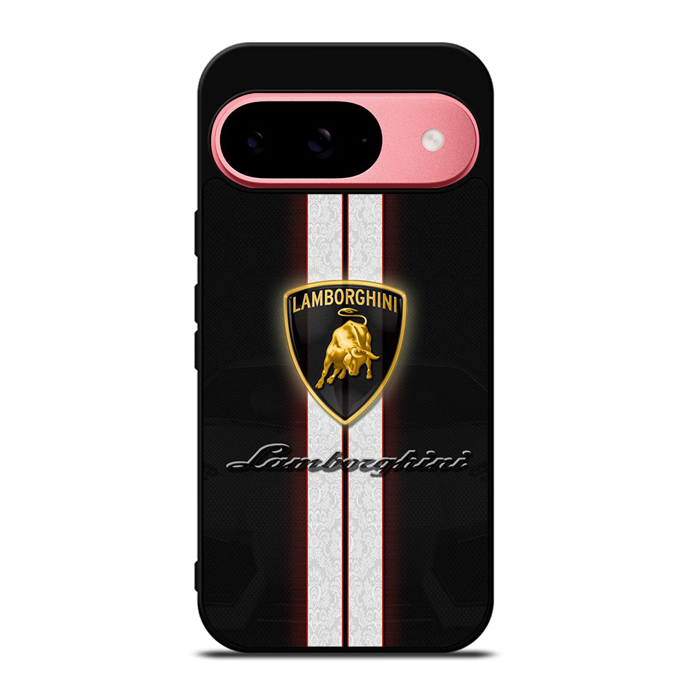 LAMBORGHINI STRIPE LOGO Google Pixel 9 Case Cover