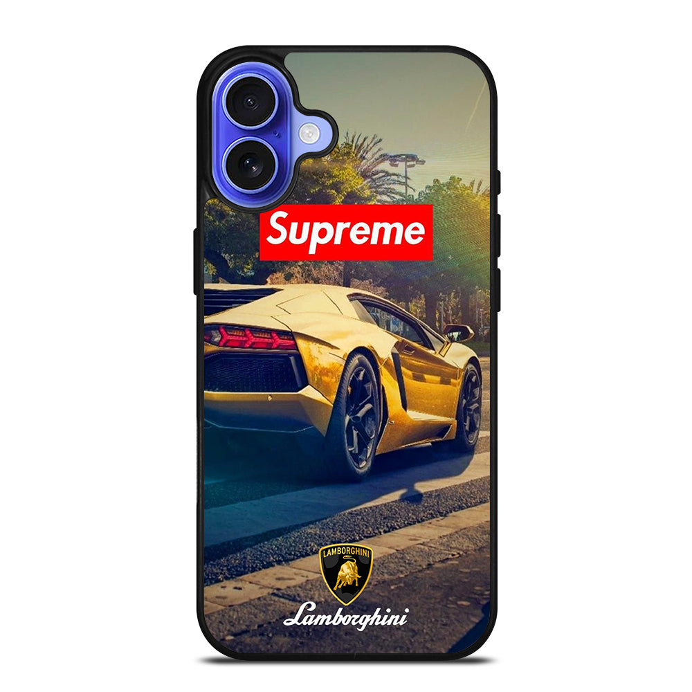 LAMBORGHINI YELLOW CAR iPhone 16 Case Cover