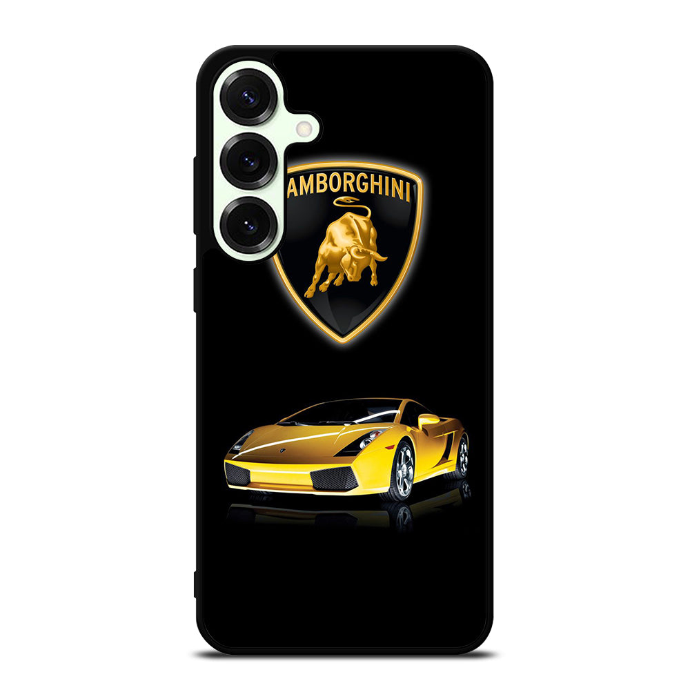LAMBORGHINI YELLOW CAR LOGO Samsung Galaxy S25 Plus Case Cover
