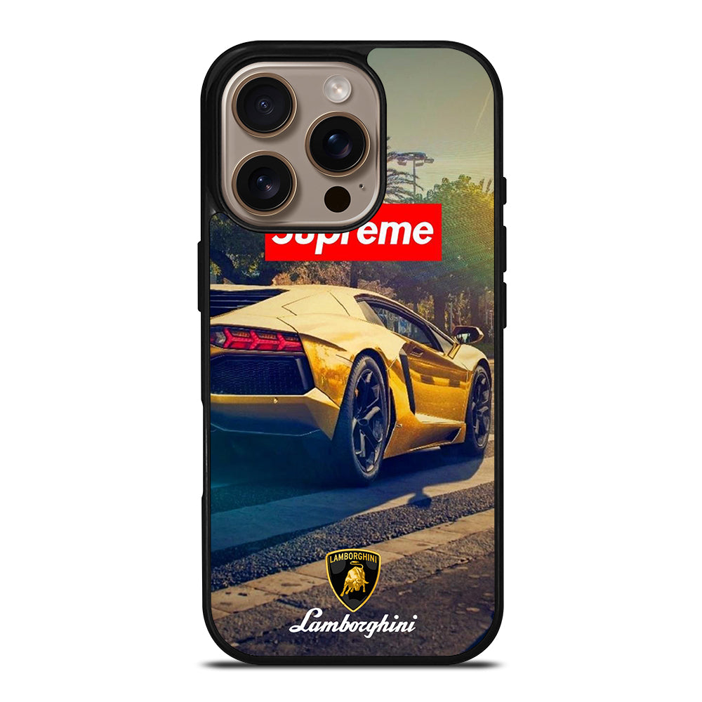 LAMBORGHINI YELLOW CAR iPhone 16 Pro Case Cover