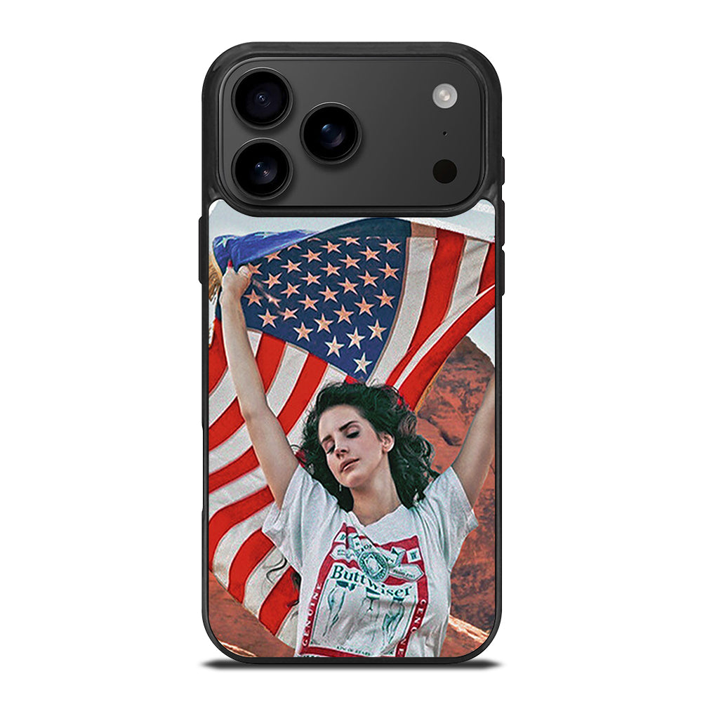 LANA DEL REY AMERICAN FLAG iPhone 17 Pro Max Case Cover