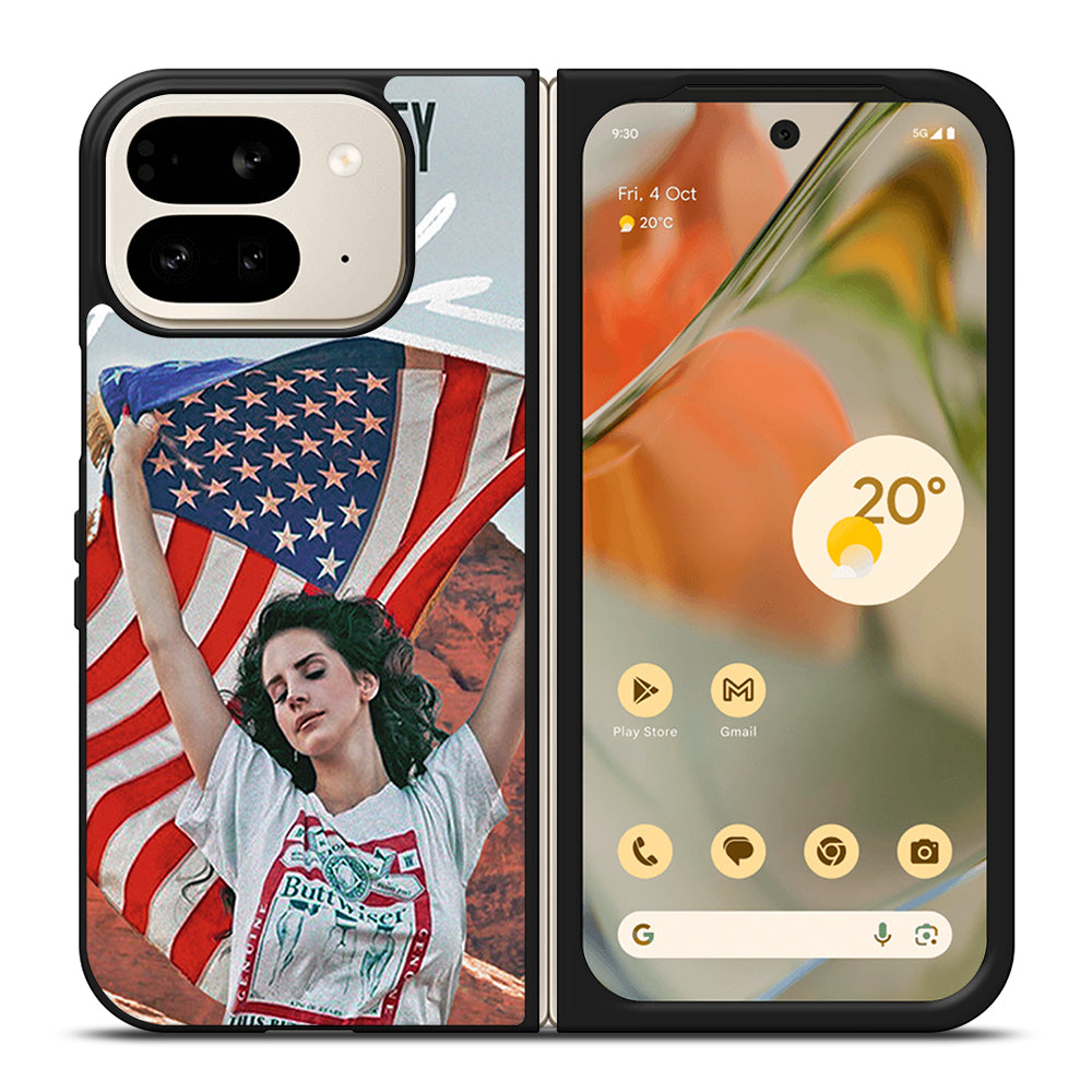 LANA DEL REY AMERICAN FLAG Google Pixel 9 Pro Fold Case Cover