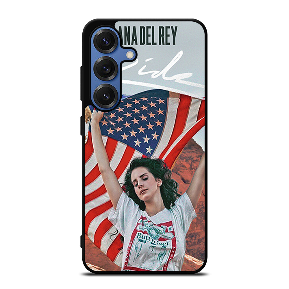 LANA DEL REY AMERICAN FLAG Samsung Galaxy S25 Case Cover
