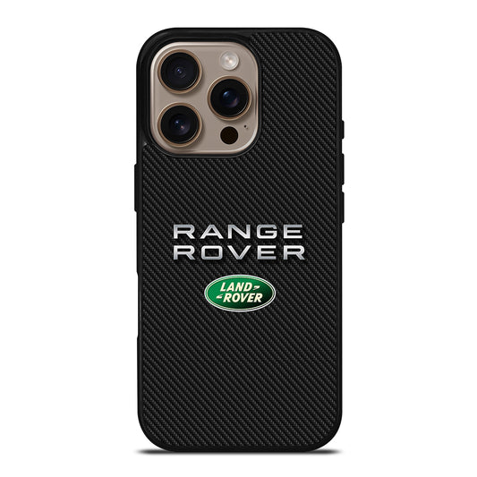 LAND ROVER CARBON LOGO iPhone 16 Pro Case Cover