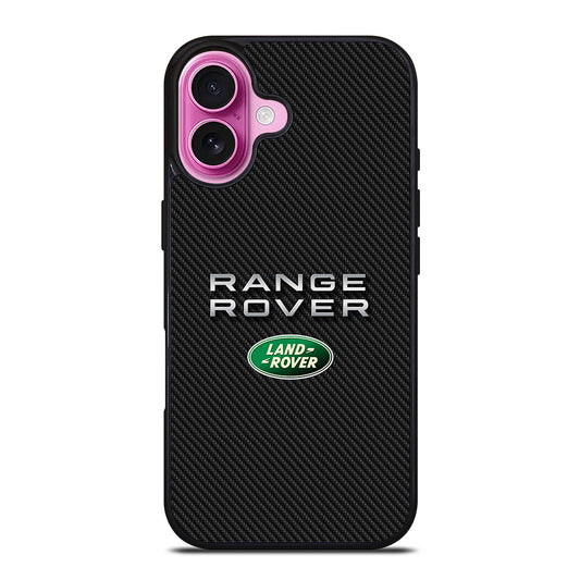 LAND ROVER CARBON LOGO iPhone 16 Plus Case Cover