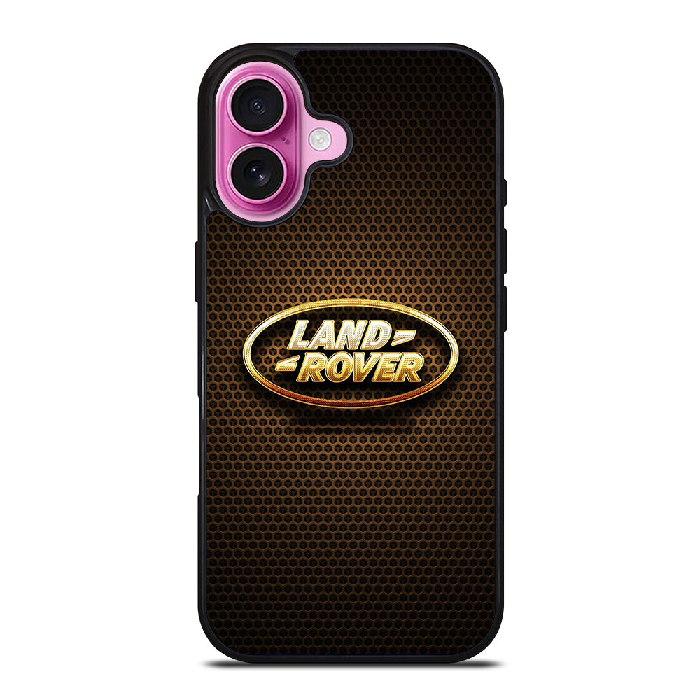 LAND ROVER GOLD LOGO iPhone 16 Plus Case Cover