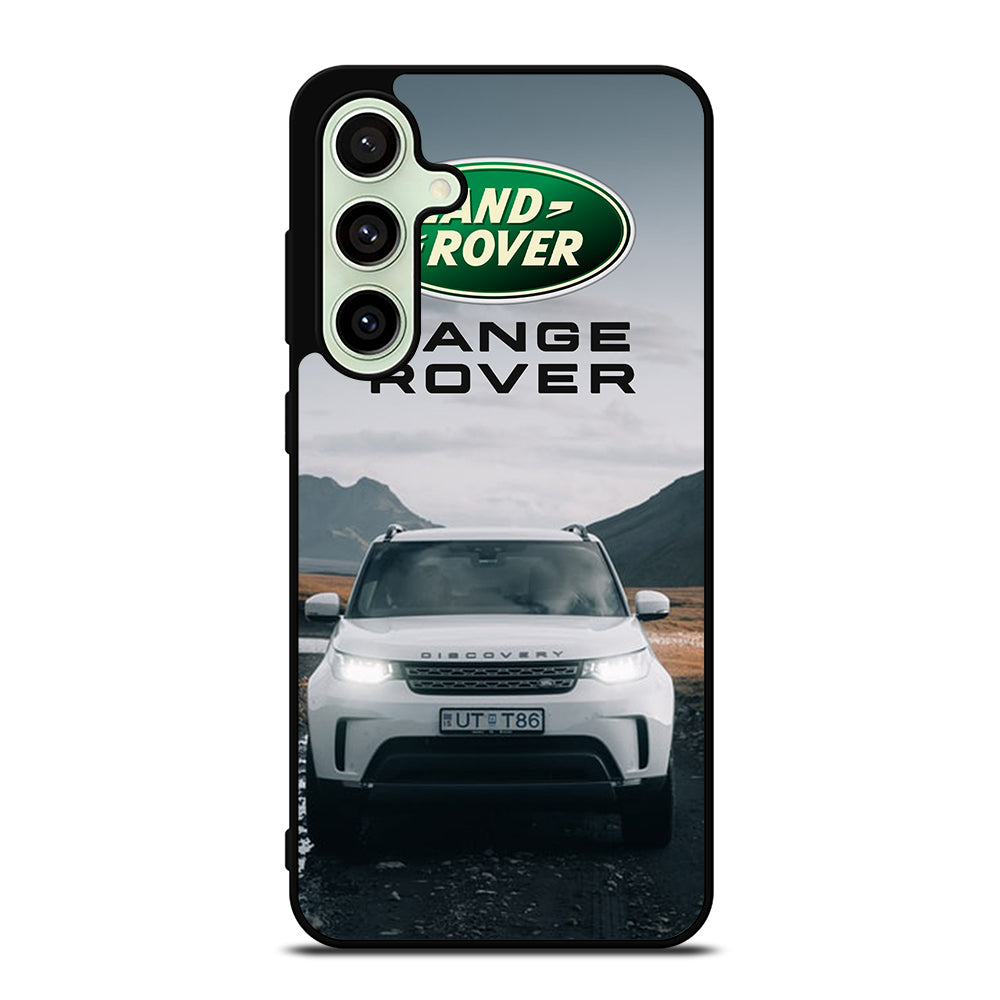 LAND ROVER WHITE CAR Samsung Galaxy S24 FE Case Cover