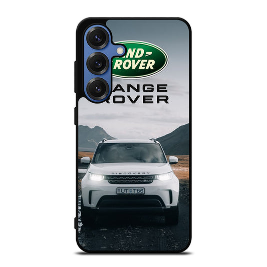LAND ROVER WHITE CAR Samsung Galaxy S26 Case Cover