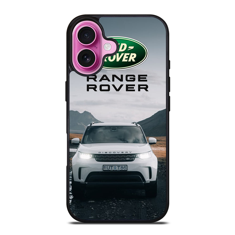 LAND ROVER WHITE CAR iPhone 16 Plus Case Cover