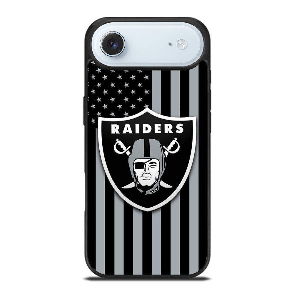 LAS VEGAS RAIDERS AMERICAN FLAG LOGO iPhone Air Case Cover