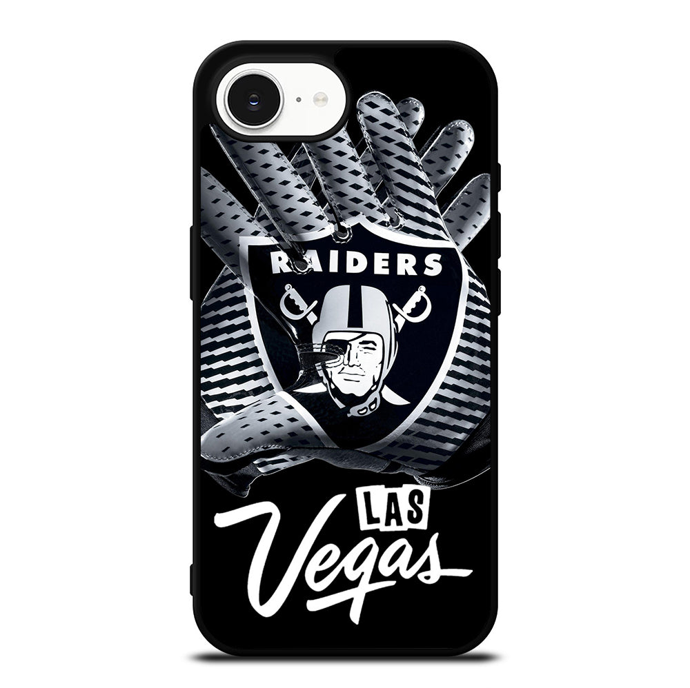 LAS VEGAS RAIDERS GLOVES iPhone 16e Case Cover