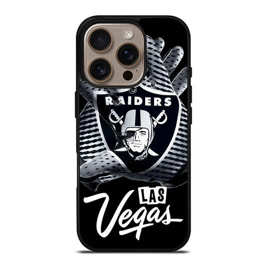 LAS VEGAS RAIDERS GLOVES iPhone 16 Pro Case Cover