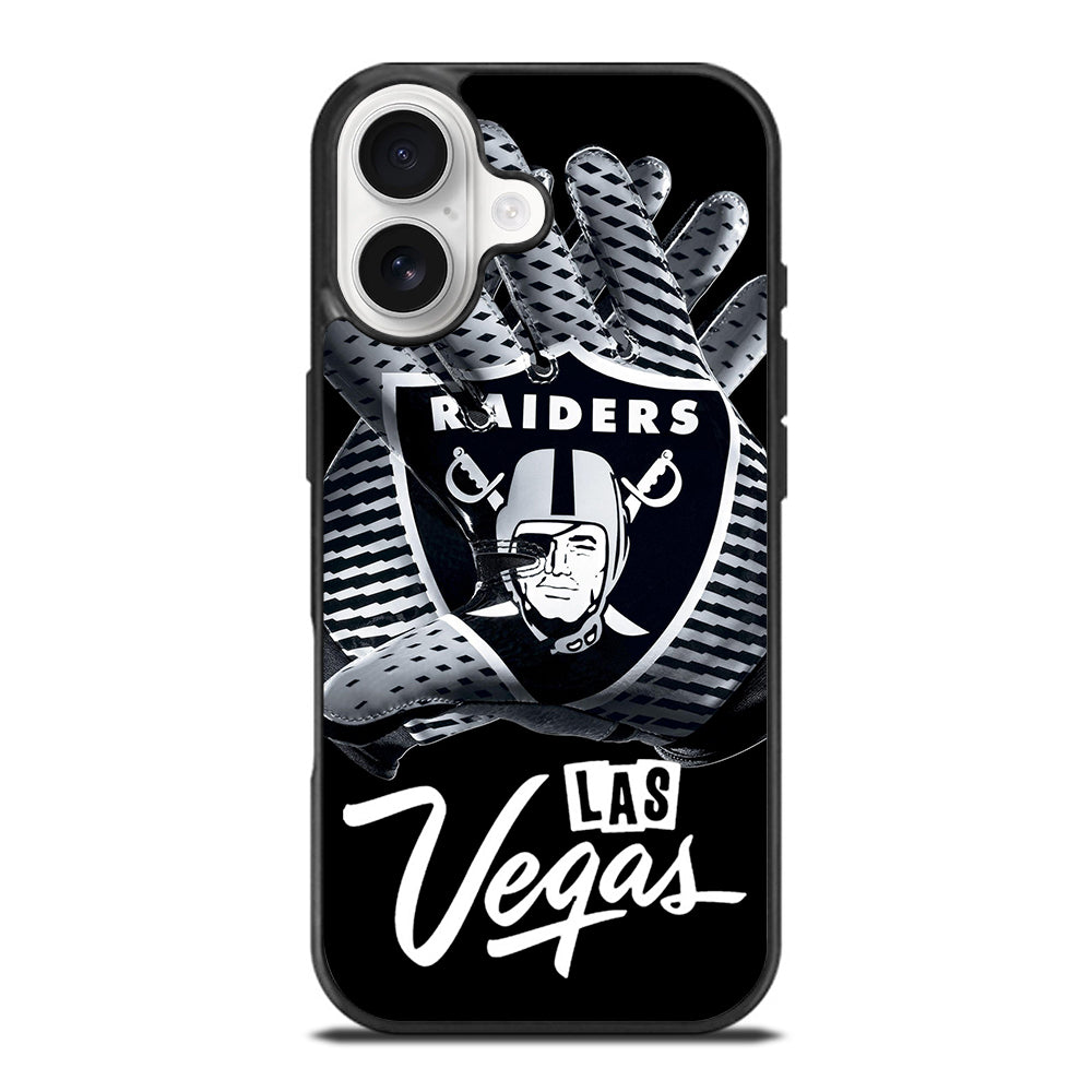 LAS VEGAS RAIDERS GLOVES iPhone 17 Case Cover