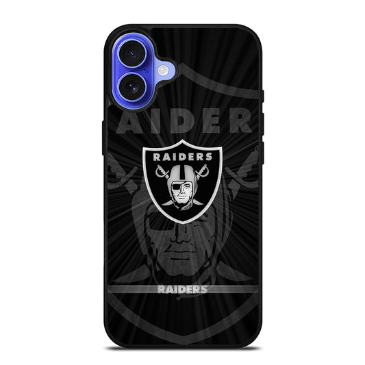 LAS VEGAS RAIDERS NFL FOOTBALL iPhone 16 Case Cover