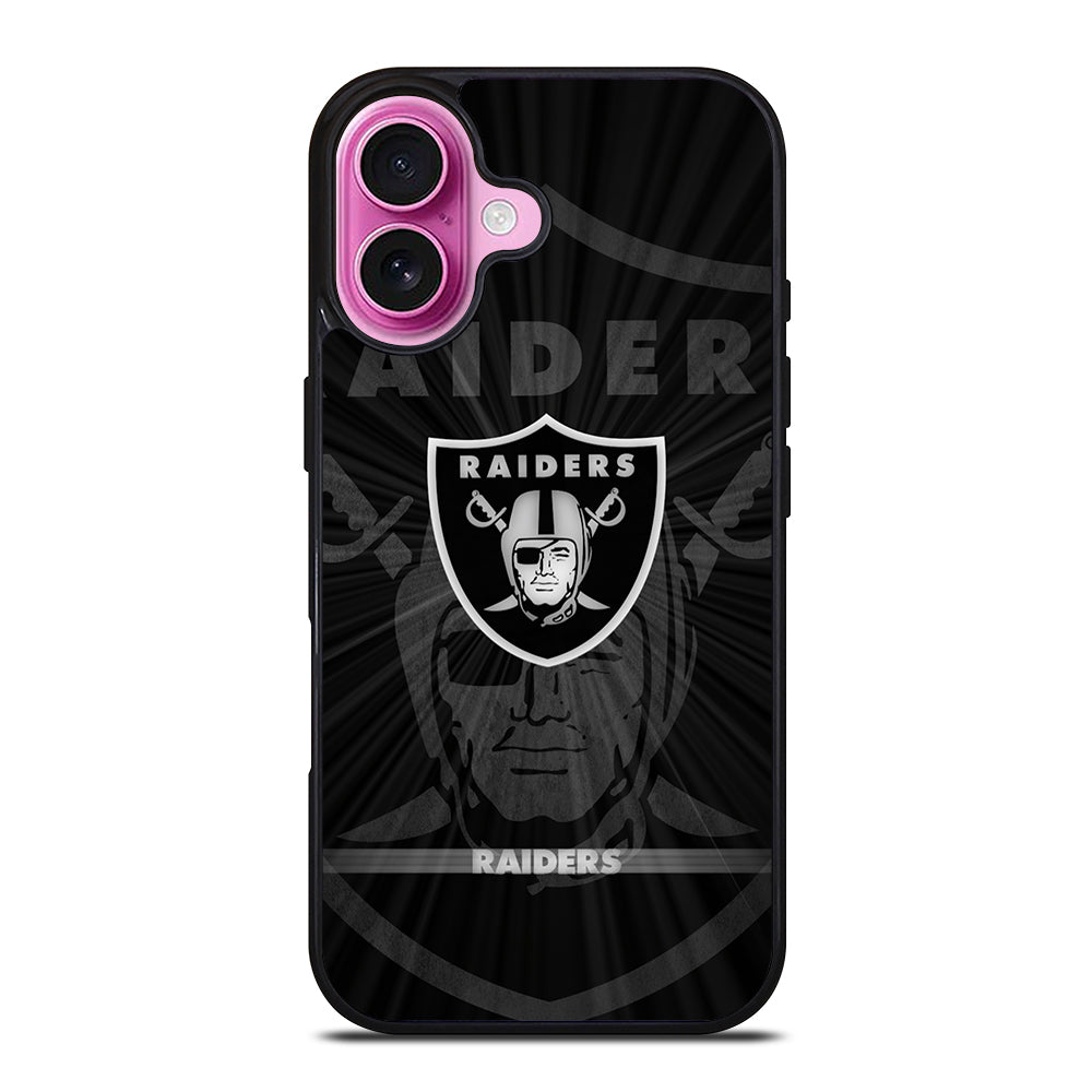 LAS VEGAS RAIDERS NFL FOOTBALL iPhone 16 Plus Case Cover