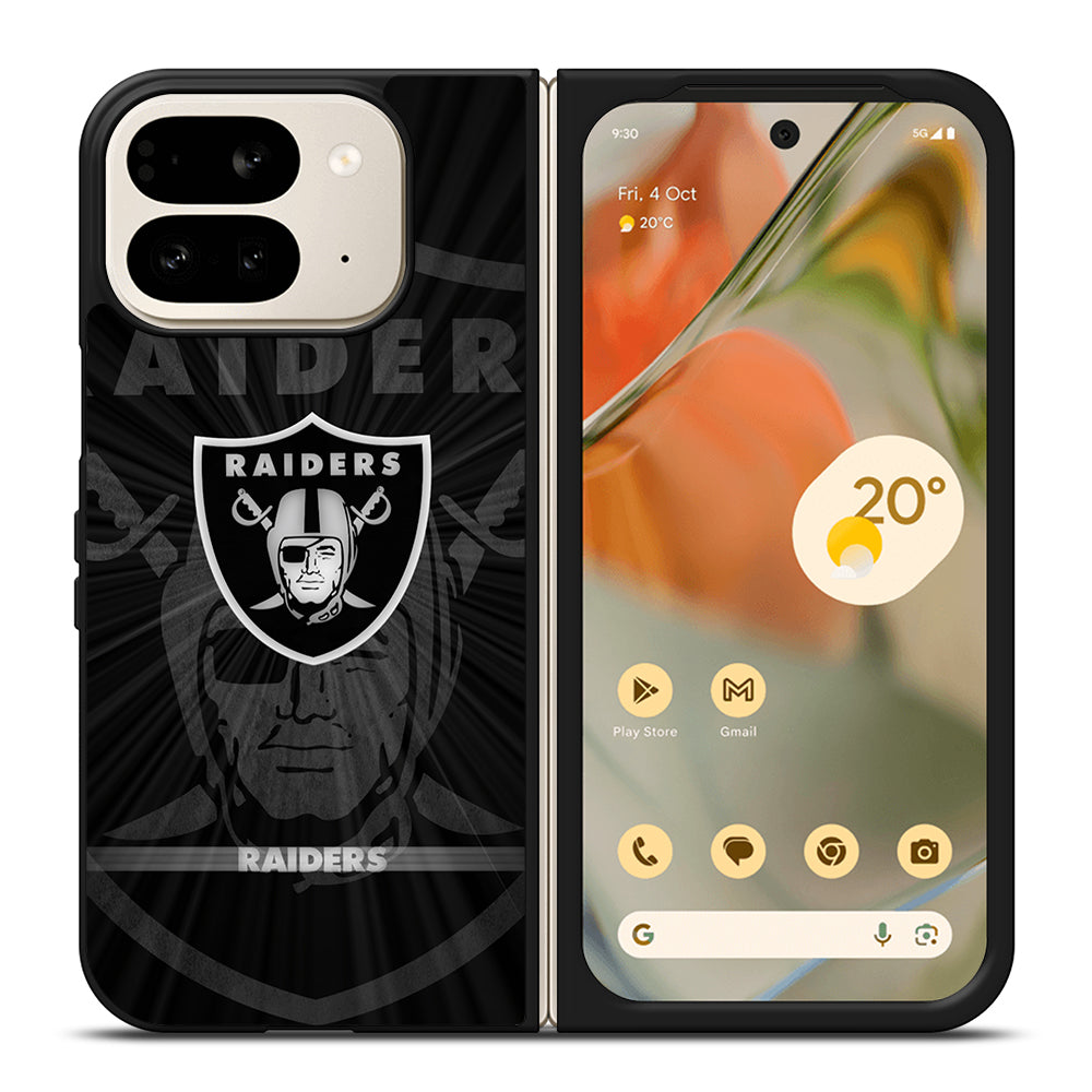 LAS VEGAS RAIDERS NFL FOOTBALL Google Pixel 9 Pro Fold Case Cover