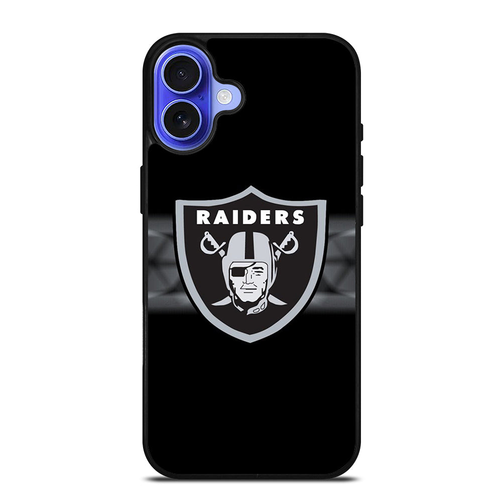 LAS VEGAS RAIDERS NFL LOGO iPhone 16 Case Cover