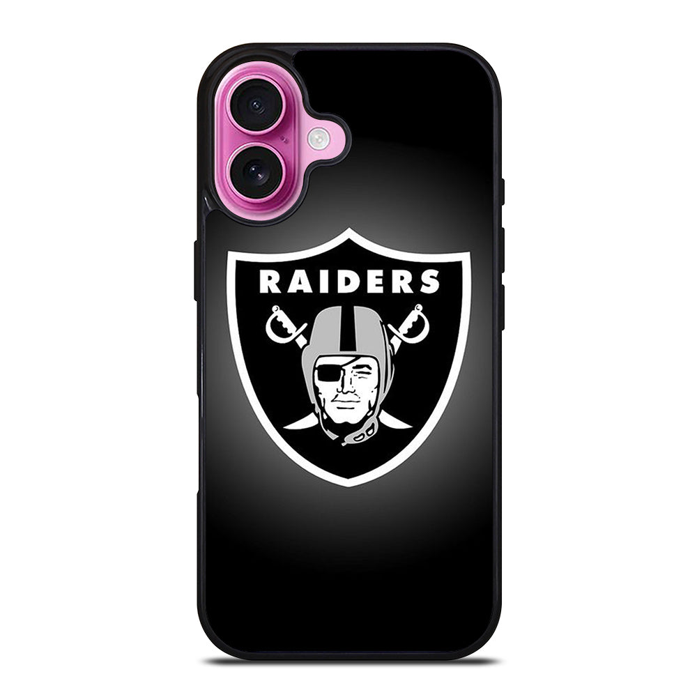 LAS VEGAS RAIDERS NFL LOGO 1 iPhone 16 Plus Case Cover