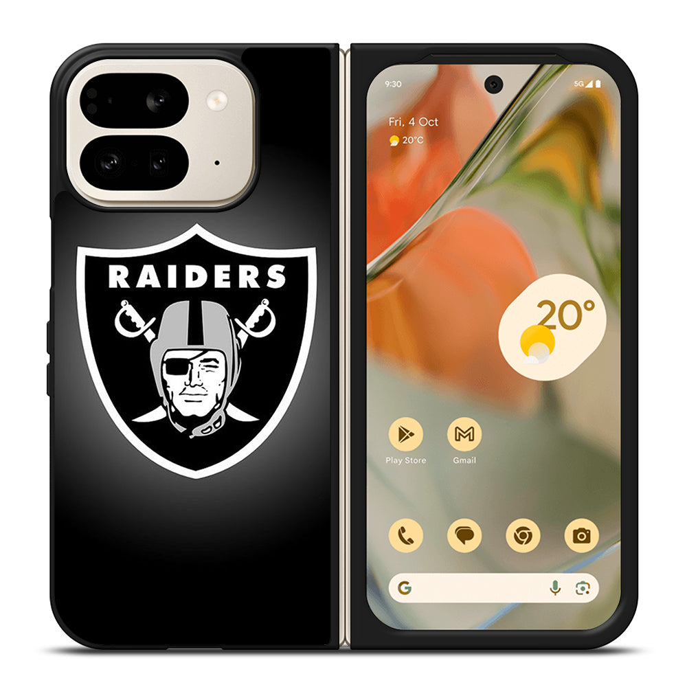 LAS VEGAS RAIDERS NFL LOGO 1 Google Pixel 9 Pro Fold Case Cover