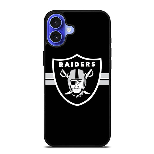 LAS VEGAS RAIDERS NFL LOGO 2 iPhone 16 Case Cover