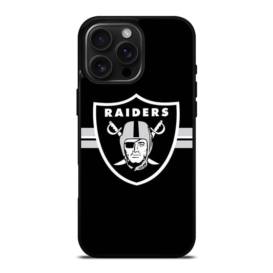 LAS VEGAS RAIDERS NFL LOGO 2 iPhone 16 Pro Max Case Cover