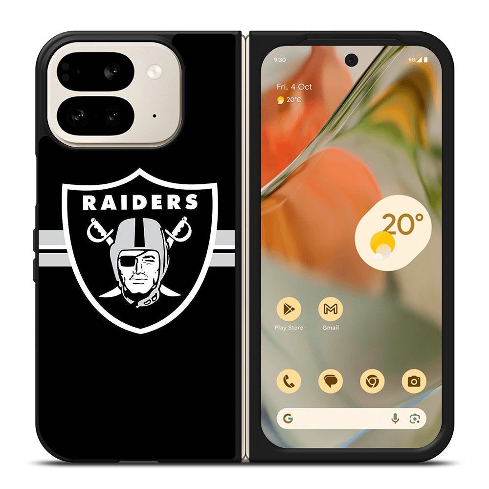 LAS VEGAS RAIDERS NFL LOGO 2 Google Pixel 9 Pro Fold Case Cover