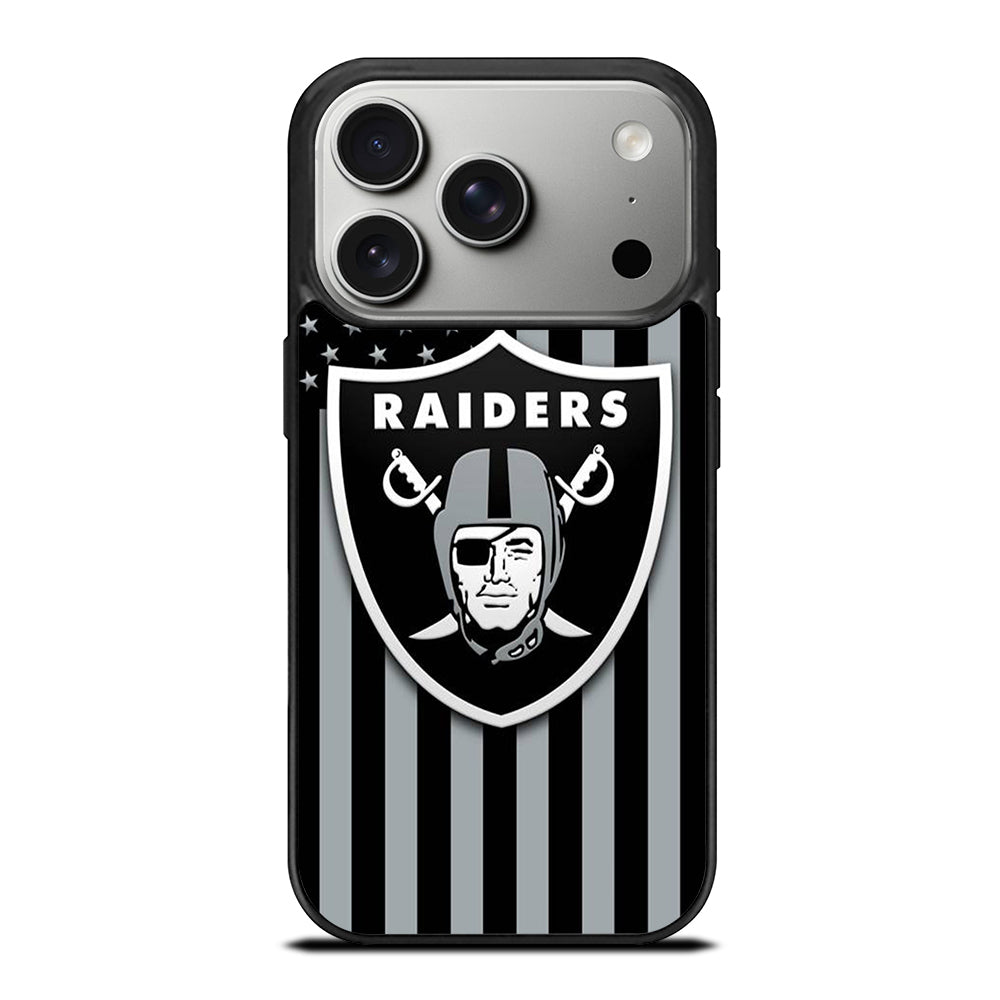 LAS VEGAS RAIDERS NFL LOGO 3 iPhone 17 Pro Case Cover