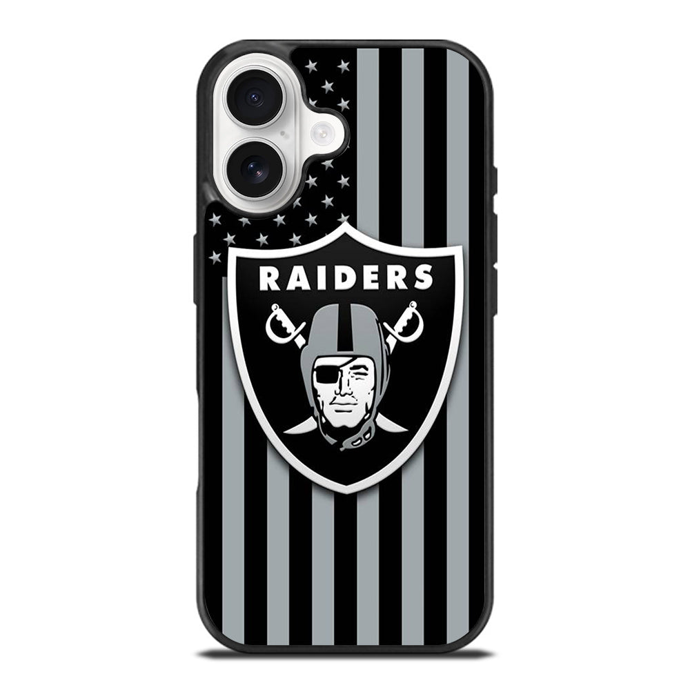 LAS VEGAS RAIDERS NFL LOGO 3 iPhone 17 Case Cover
