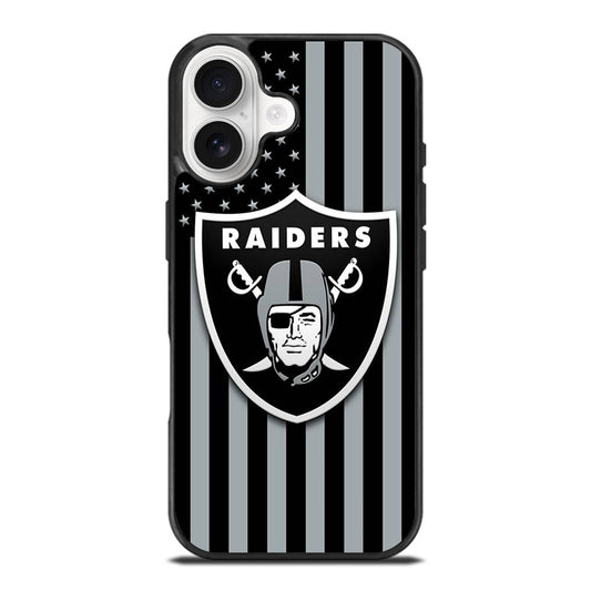 LAS VEGAS RAIDERS NFL LOGO 3 iPhone 17 Case Cover