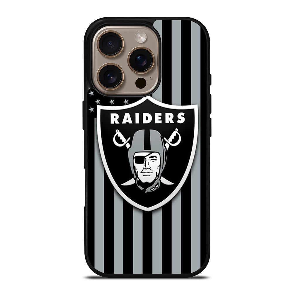 LAS VEGAS RAIDERS NFL LOGO 3 iPhone 16 Pro Case Cover